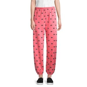 Wildfox Lip Service Cozy Easy Sweatpants
